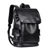MDNG Men's PU Leather Casual Travel Backpack