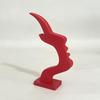 Eyeglass Holder Stand 3D Printing Abstract Side-Profile Glasses Display Stand Eyeglass Displaying Racks for Bedroom Shelf Table