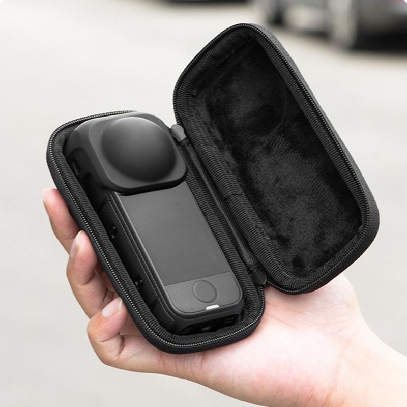 Fabric Storage Bag for X4AIR Action Camera Gear Easy Grab Handle Travel Friendly Protective Lining