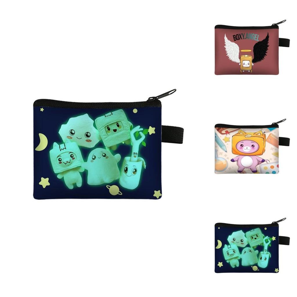 Stylish Lankybox Coin Purse High-quality Polyester Wallet For Secure Storage
