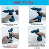 100W Cordless Electric Hot Melt Glue Gun Portable Handicraft Dedicated Dispensing Machine Household Repair Power Tool