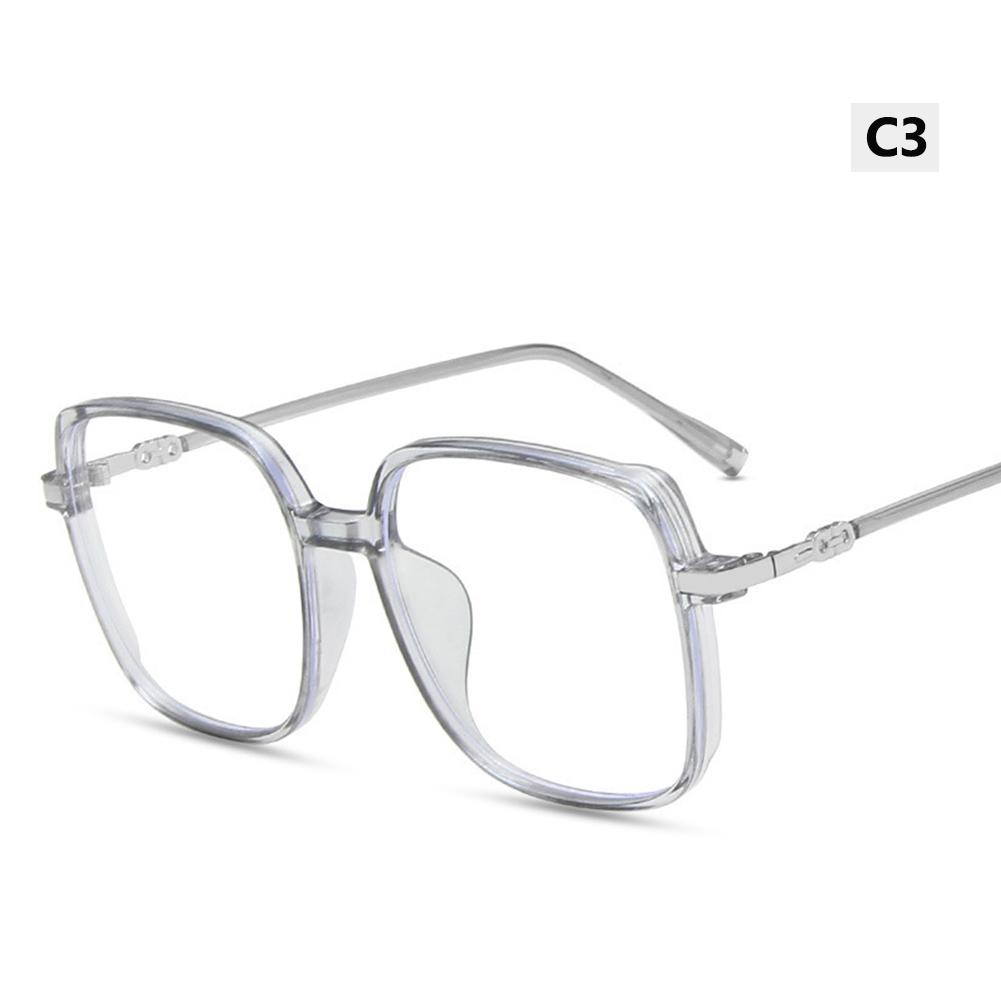 Fashion Frosted Multicolor Glasses Anti Blue Light Blocking Lens Square Frame Eye Protection Eyeglasses Women Men