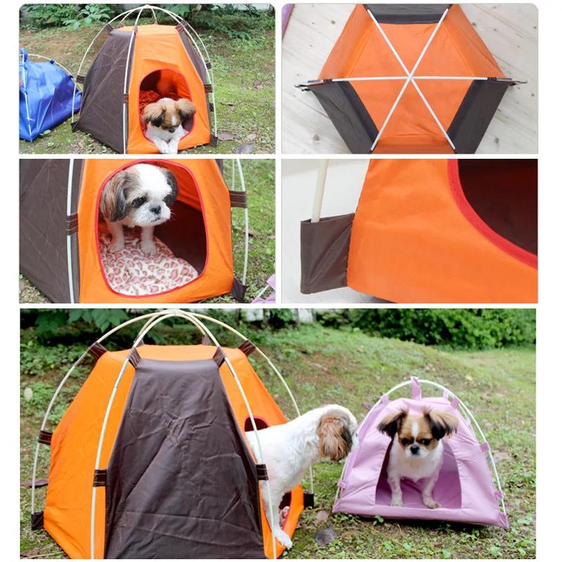 Outdoor Pet Camping Tent Outdoor Cat Tent Cat ShelterIndoor Dog House Indoor Tents Kennel Pet Tent