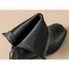 2026 Spring Autumn Shoes Women Fashion Modern Boots Square Heels 4cm Brand Ladies Ankle Boots Black Brown Plus Size 42