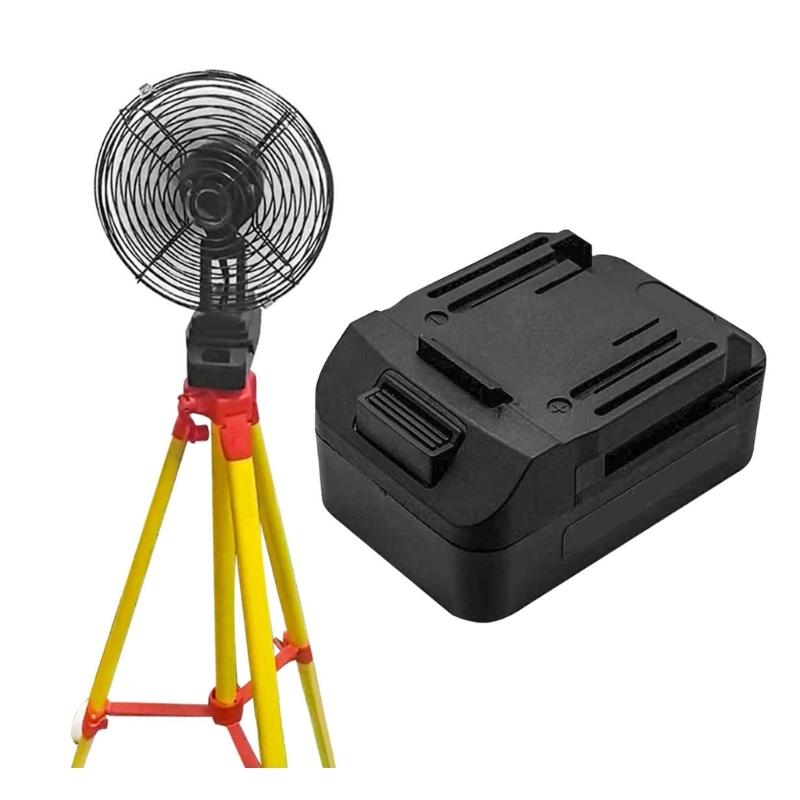 Fan LED Light Battery Adapter Converter For Selected 18V Battery Easy Upgrades Light Weight Plastic Construction