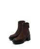 Spur Coline Layered Suede Platform Ankle Boots 7.5Cm -Va9037 (2Color)
