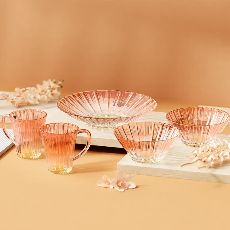 BAILOCK Cloud Cherry Blossom Companion 5-Piece Glassware Set
