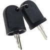 AEA7-2PCS Ignition Switch Keys Compatible For EZGO RXV G&E 611282 605946 606993