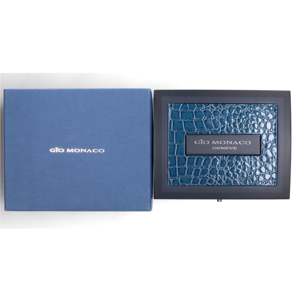 GIO MONACO  101TH One-O-One 500-piece Limited Edition Mechanical Automatic Watches Silver / Red / NavyUsed