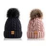 Winter Women's Casual Ski Cap, with a Fleece Lining Inside, a Soft and Thick Knitted Cap