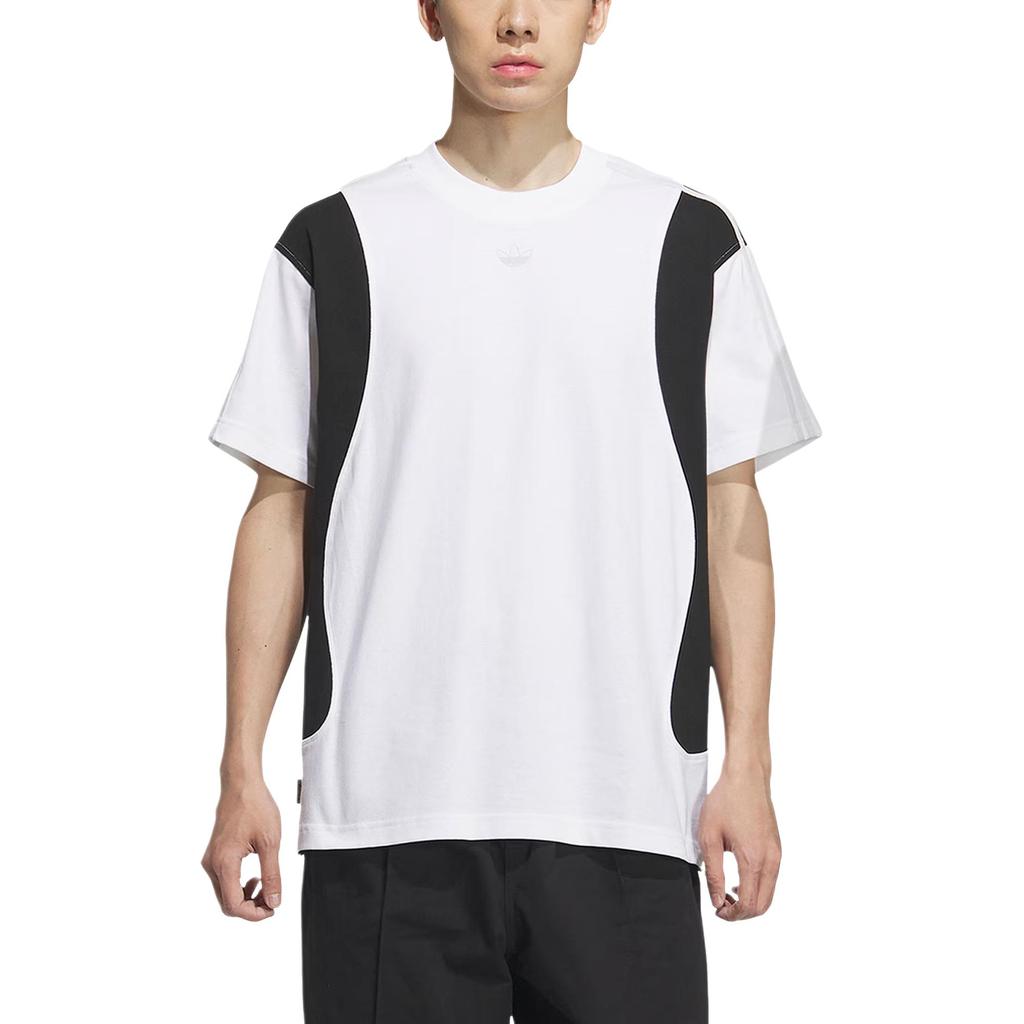 Adidas Originals SS25 T Shirt Unisex White/Black KD1873