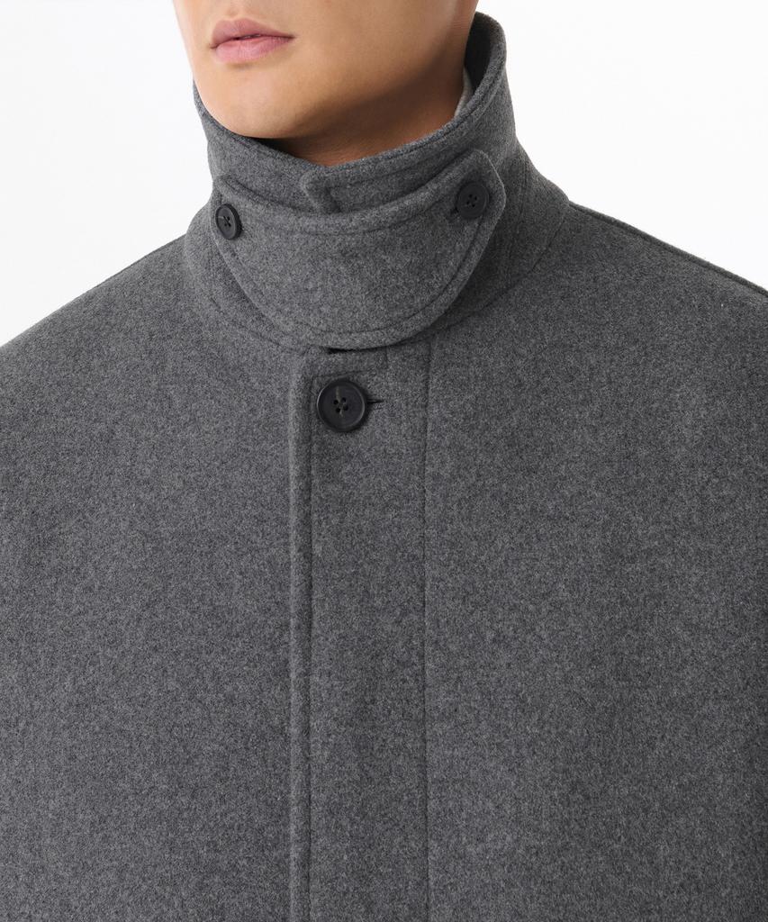 Musinsa Standard Daily Balmacaan Coat [Medium Grey]