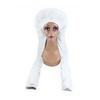 Women Sleeping Hat Dual-Purpose Long Braids Protective Breathable Silk Hair Cover Adjustable Pantyhose