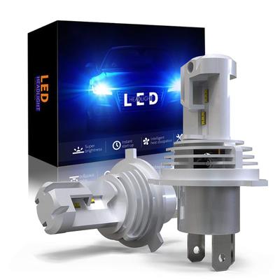 2ks Auto LED svetlomet H1 H4 H7 ZES Canbus 55W 12000LM Svetlomet H8 H11 HB3 HB4 Auto hmlovky 12v 6500K
