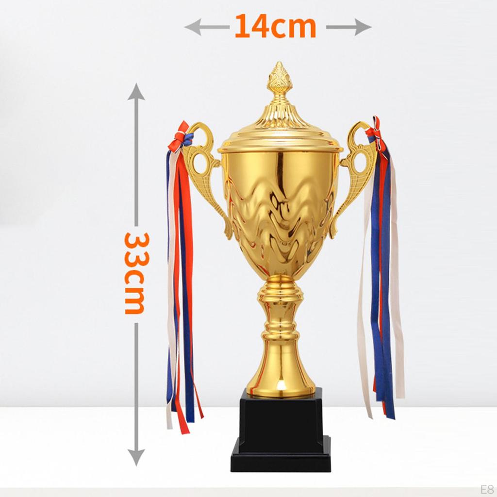 Award Trophy First Place Trophies Metal Rewards Decor Event Props Gold Favors Prize Winning