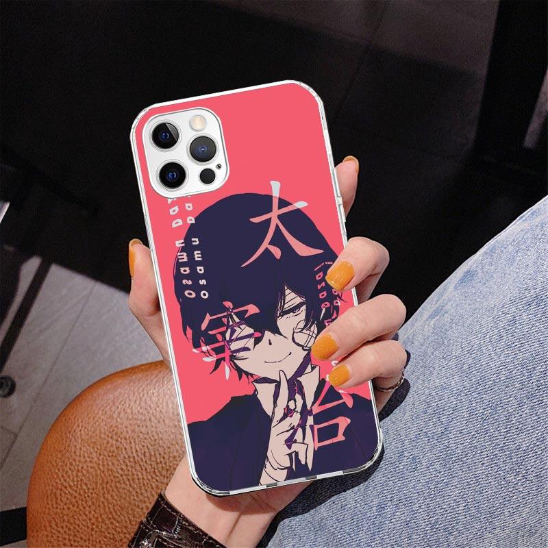 Bungo Stray Dogs Dazai Handyhülle Für iPhone 17 Air 16 Pro Max 16E 15 + 14 Plus 11 12 13 Mini 7 8 SE Geschenk Druckabdeckung Fundas 16