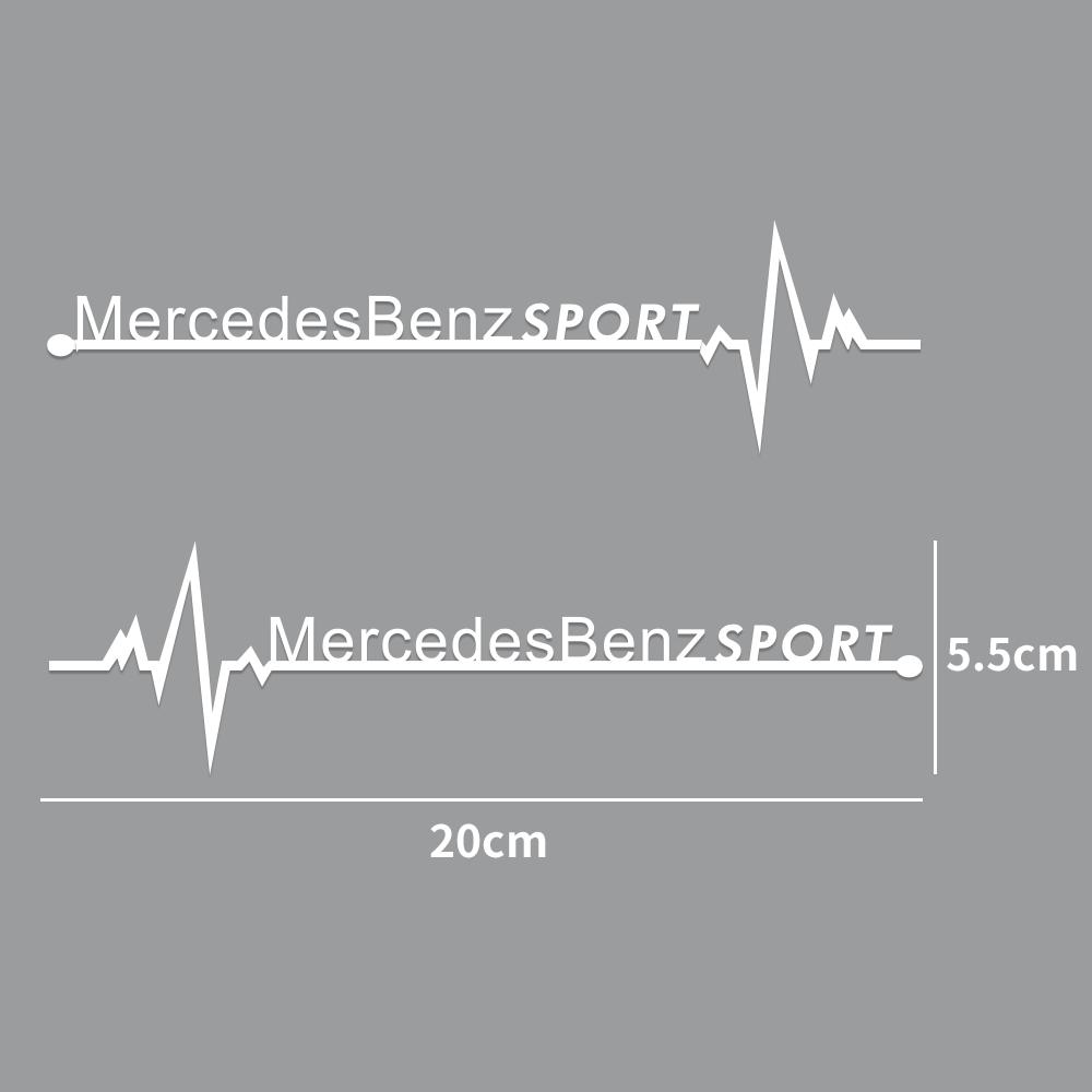 

Car Side Window Decor Sticker Car Emblem Body Decal Accessories For Mercedes Benz W204 W124 W201 W202 W212 W205 GLA CLA AMG