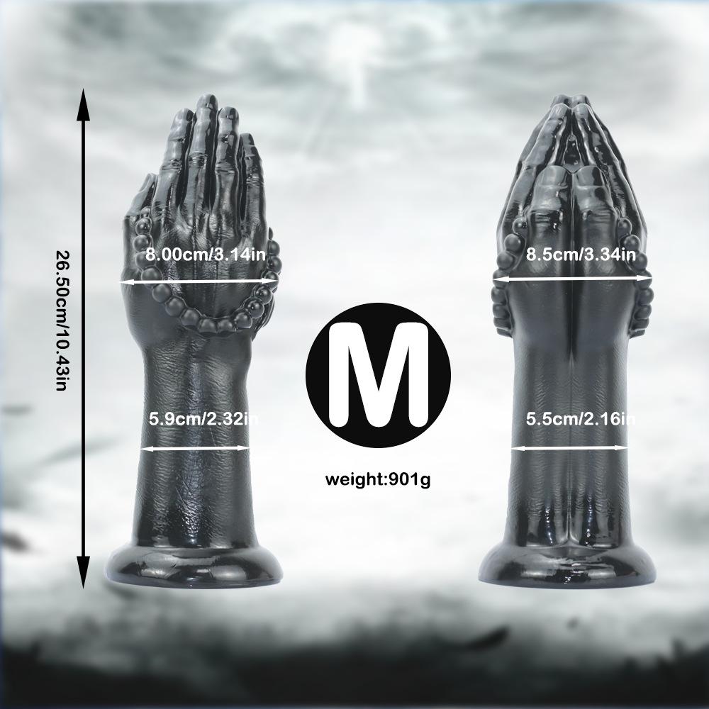 11 cm, tre misure, pugno, mano, protesi, braccio, schiena, corte, plug anale, perlina a mano extra large, dilatatore anale, protesi a pene, giocattoli sessuali
