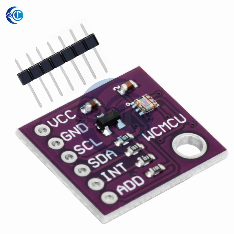 OPT3001 Ambient Light Sensor Module I2C IIC Interface Human Eye Measurement Light Intensity Single Chip Illuminance Meter
