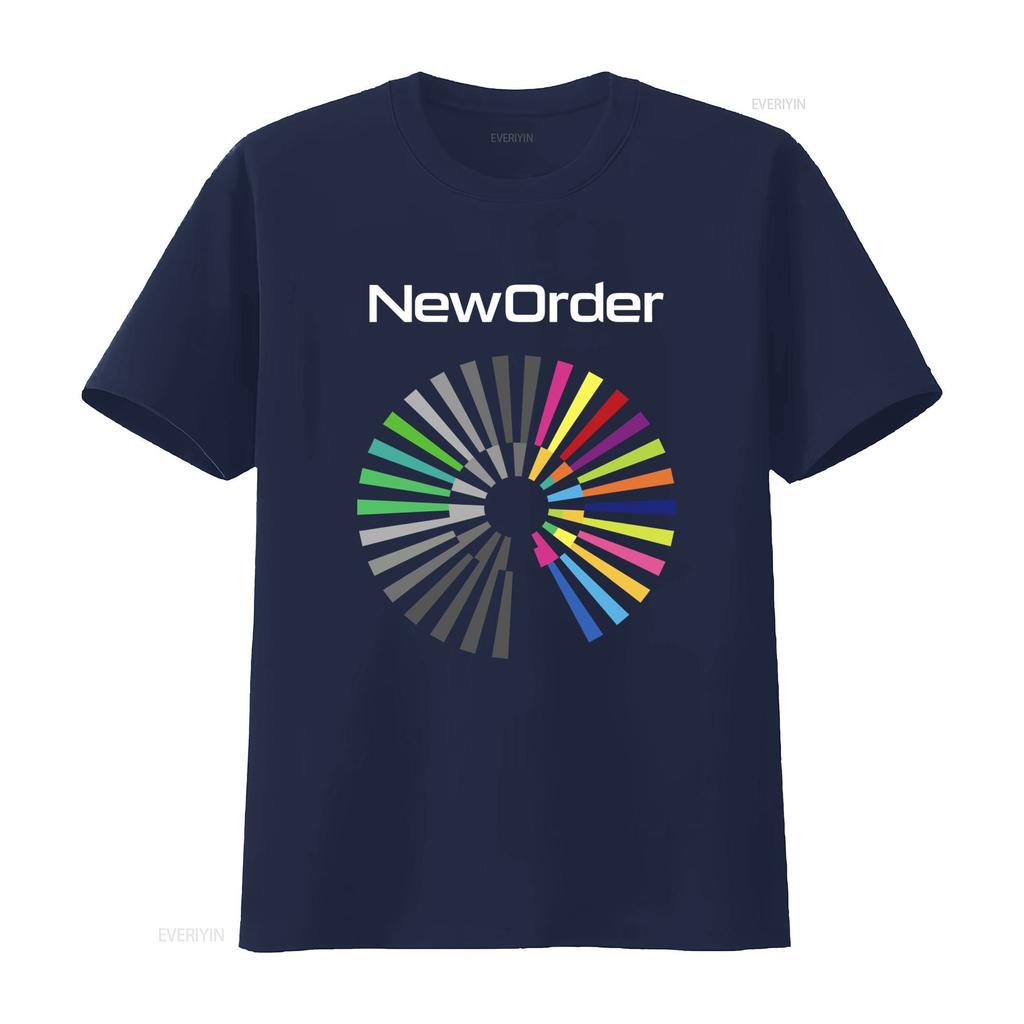 New Order Band T Shirt Full Sizes S 5XL Multicolor Retro Design  Vintage Washed Casual Designer Clothes Breathable Homme