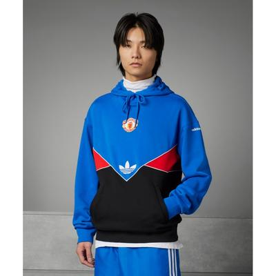Mufc Hoodie   Schwarz Blau  Ip5545