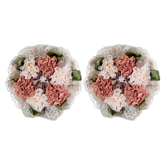 

2 шт., подхват для штор, веревка, элегантный цветок, регулируемые декоративные модные шторы, ремни для штор для гостиной