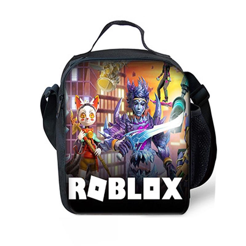 Plecak Roblox o dużej pojemności i z płynnie działającymi podwójnymi zamkami błyskawicznymi do szkoły i podróży