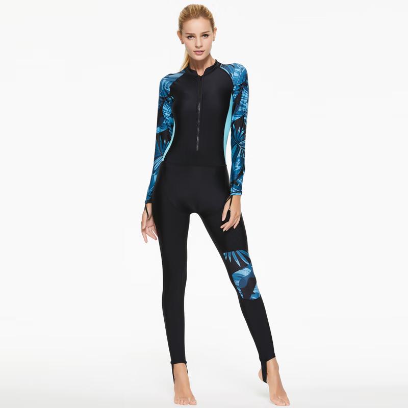 SBART Women s Long Sleeve Quick-Dry Slimming Diving Suit