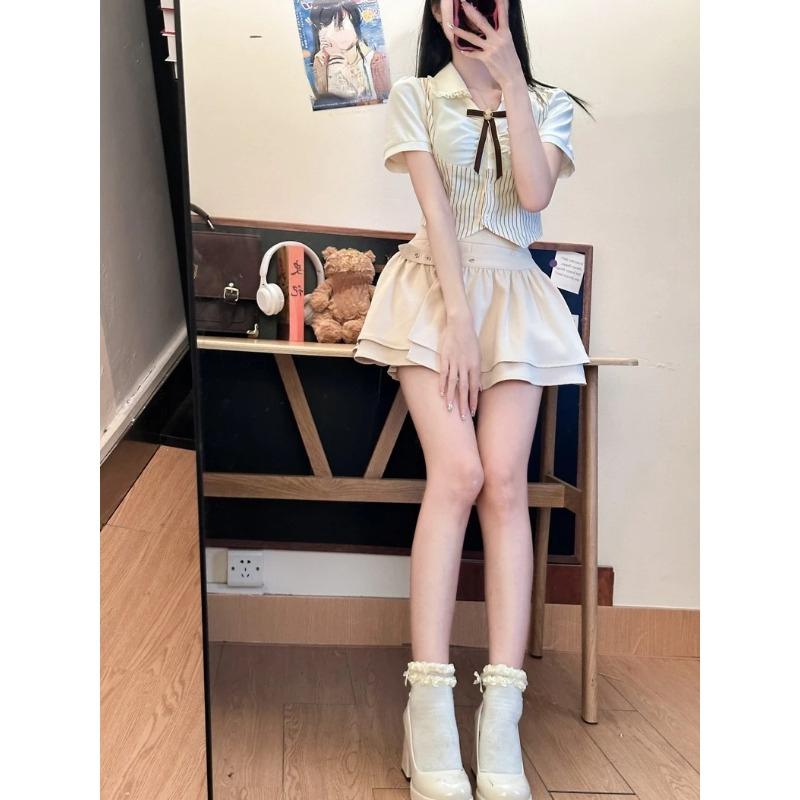 Японский кавайный комплект из 2 предметов с юбкой — фото 4