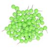 100Pcs Push Pins Map Tacks Steel Plastic Decorative  ing Pins for Cork Boards 9.5x20mm