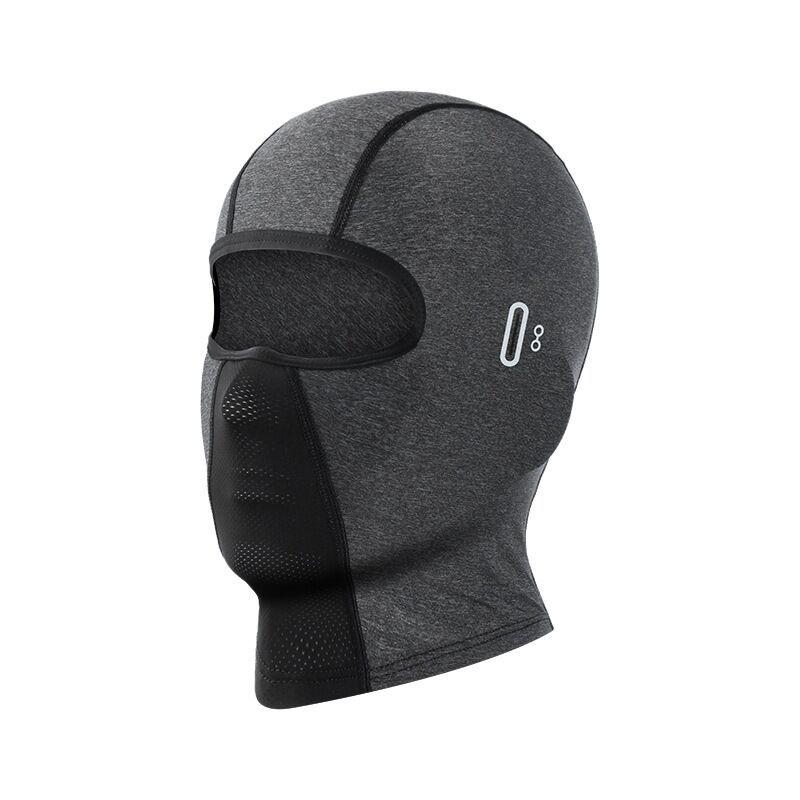 Men s Quick-Dry UV Protection Ice Silk Cycling Mask One Size серый