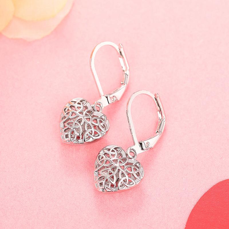 Love Hollow Design Earrings, Fairy Daily Matching Jewelry Women, Fashion Earrings