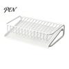 Modern Soap Storage Self Draining Dish, Removable Tray Design Compact Bathroom Organizer Container, Durable Holder for Kitchen Sink Countertop