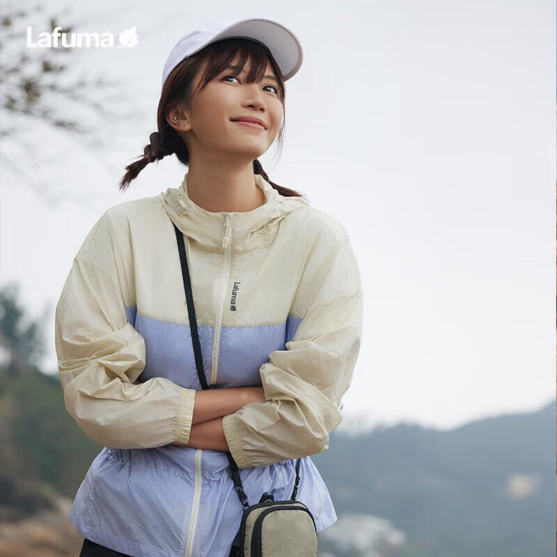 LAFUMA Women s Lightweight Water-Repellent Windbreaker Jacket L (40)