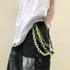 European & American Hip-Hop Style Double-Layer Fluorescent Acrylic Waist Chain with Pendant