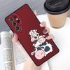 Cartoon Cute Cow Spots Phone Case Cover For Samsung Galaxy S24 S25 Ultra S21 S22 Ultra S10E Note 10 Plus Note 20 FE S23