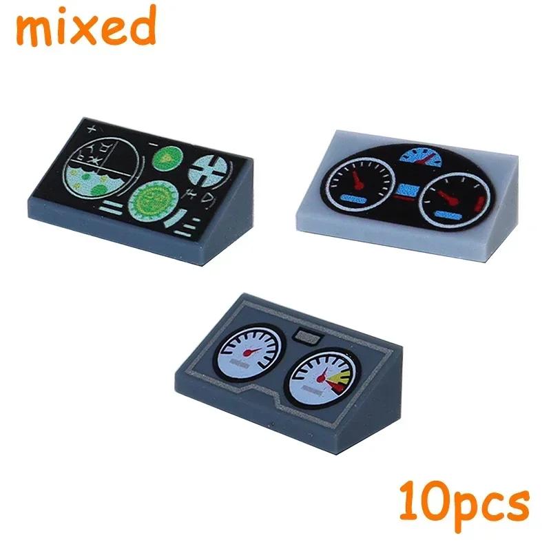 Non-Toxic Moc Printed Gauges Controls Center Radar Screen Keypad Letters Numbers Food Wood Grain Gold Silver Bricks Dollar Building Blocks