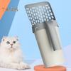 Cat Litter Scoop Portable Cat Litter Scoop Holder with Trash Container Cat Poop Sifting Shovel with Waste Bags for Indoor Cats