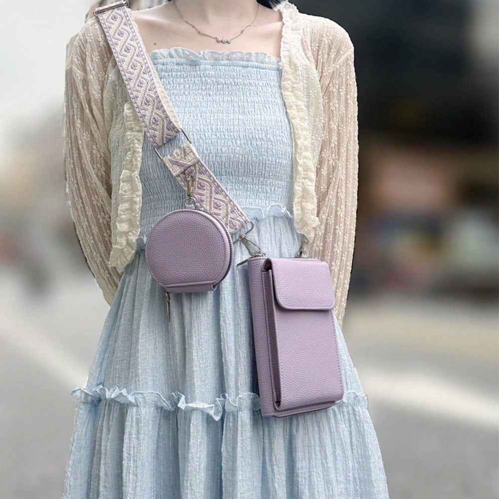 Crossbody Bag Niche Design Women's Shoulder Bag Trendy Mobile Phone Bag Simple Child and Mother Bag