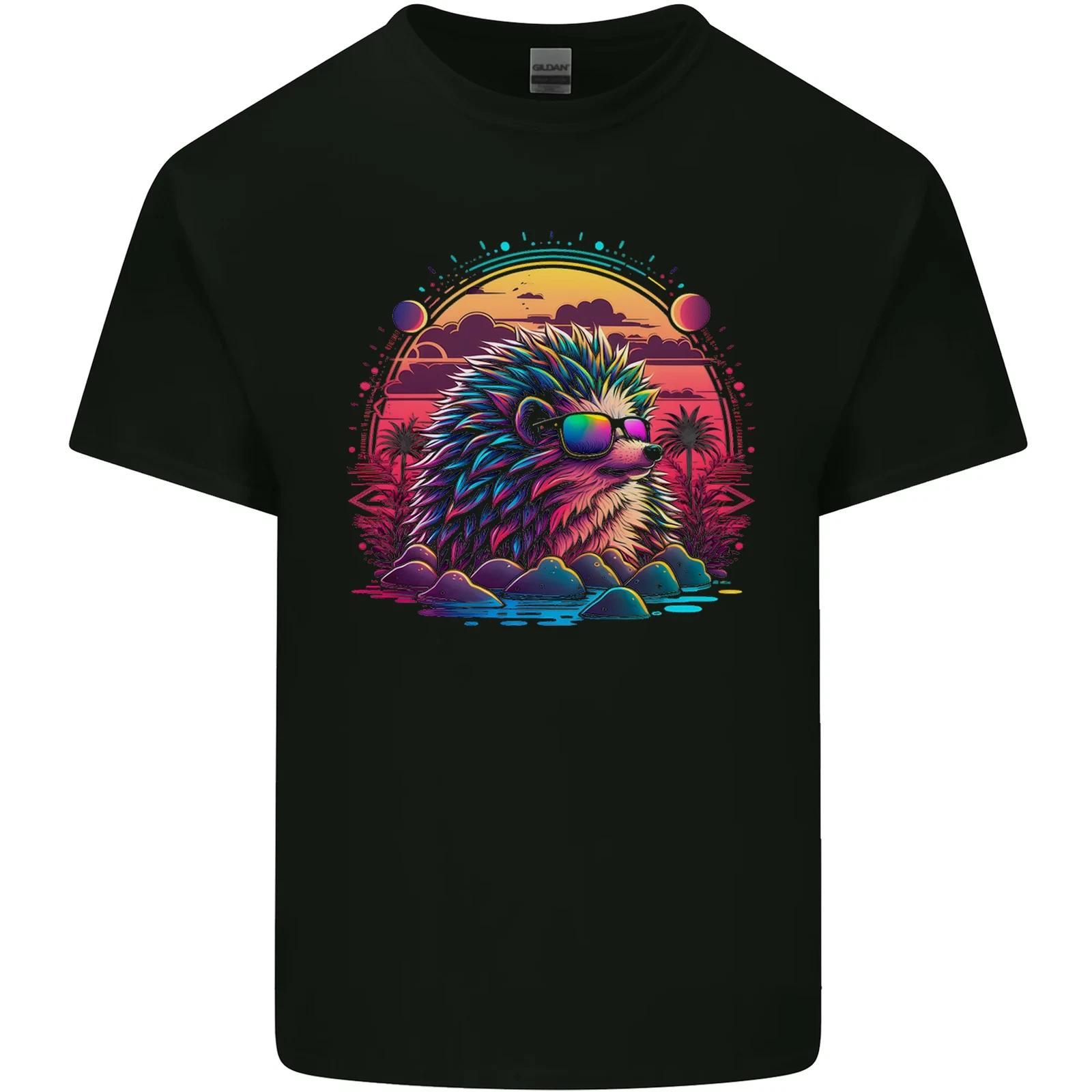 

A Retro Hedgehog Kids T-Shirt Childrens 3XL