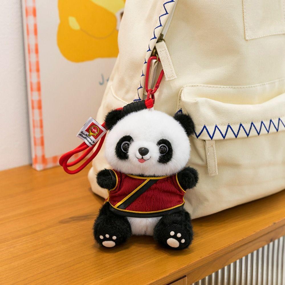 Chinese Style Panda Plush Toy Soft Pillow Stuffed Animal Toys Plush Panda Pendant for Children