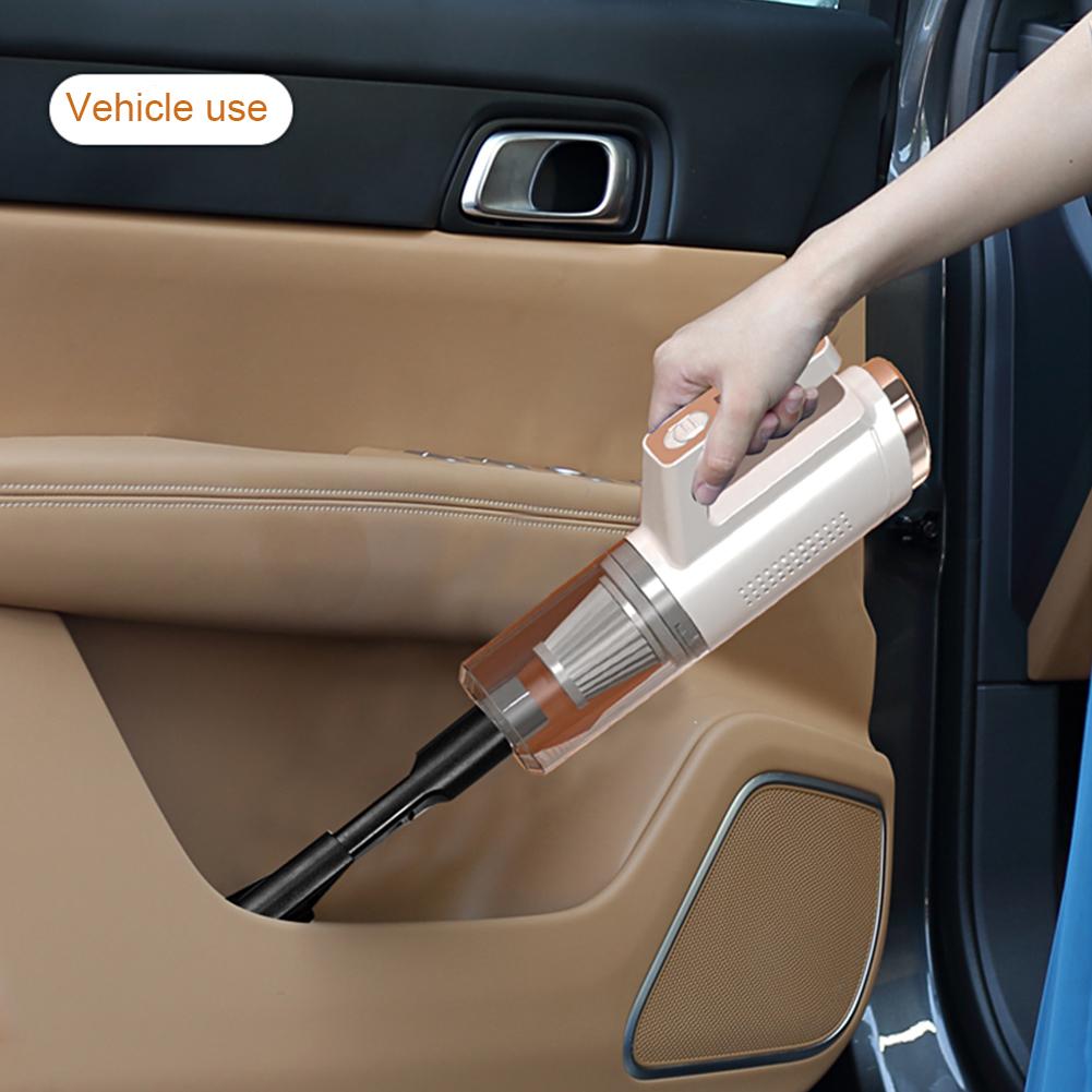 120W 13000Pa Wireless Car Vacuum Cleaner 35500RPM Handheld Dust Buster USB Rechargeable Poweful Home Appliance CarCleaner