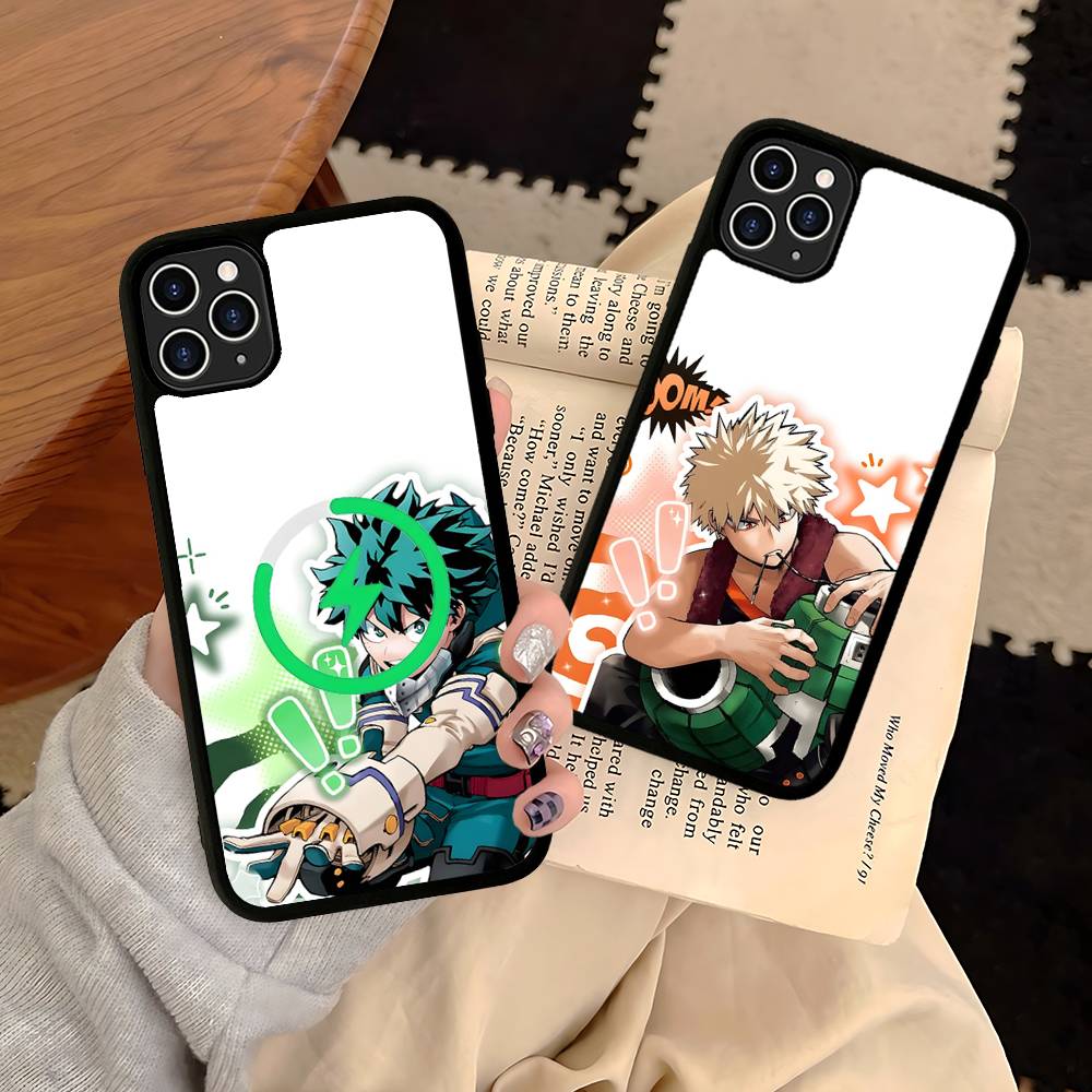 My Hero Academia Katsuki Bakugo My Hero Phone Case Magnetic For IPhone 17 16 15 14 13 12 11 Pro Max For Magsafe Magnetic