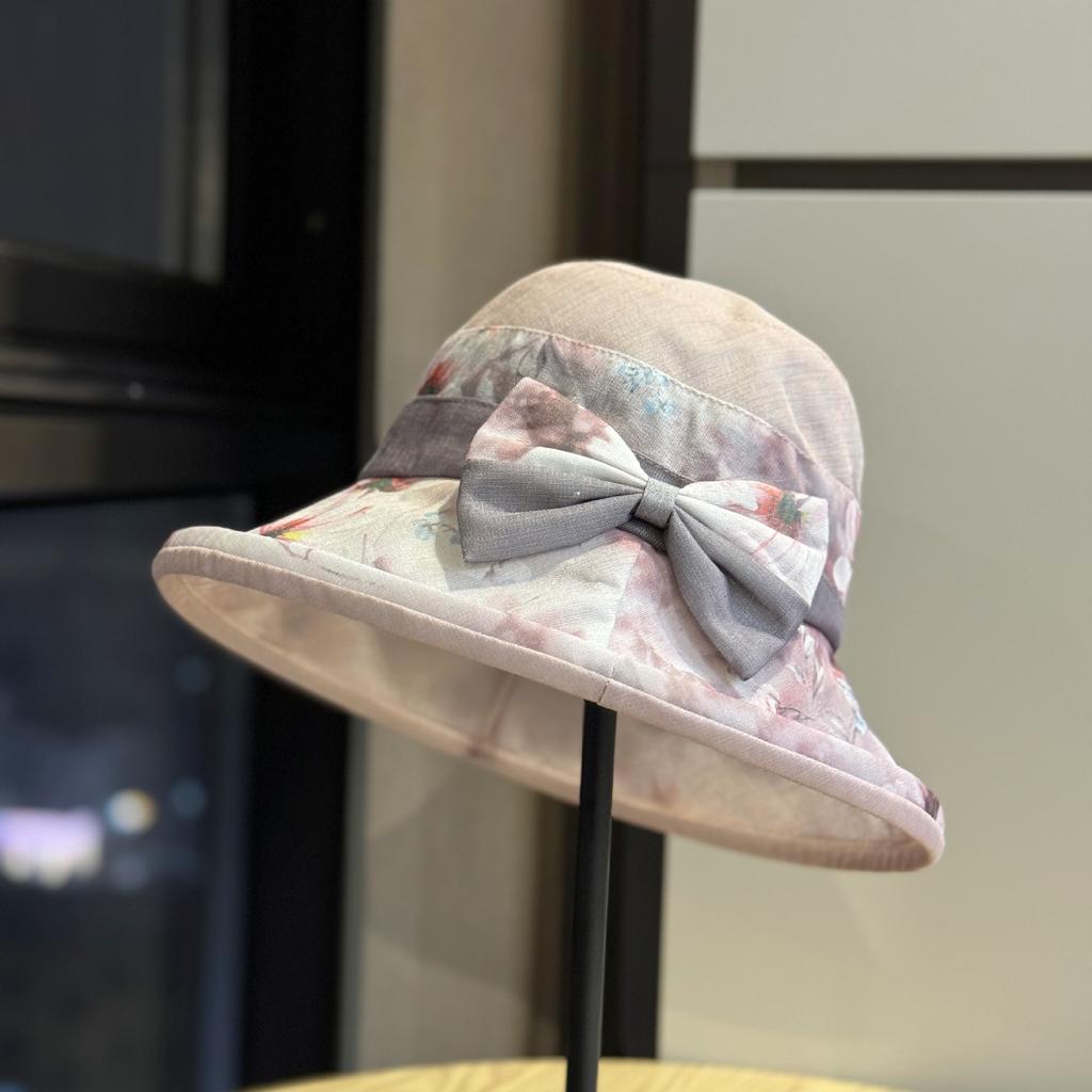 Spring and summer hat female visor middle-aged mother sun hat in the elderly sun protection beach hat spring and summer cool hat thin