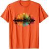 Nature Reflection Forest Trees Outdoor Wildlife T-Shirt
