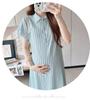 2026 Summer Ice-Fee Maternity Polo Dress