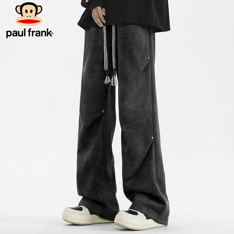 

Paul Frank Men s American High Street Loose Wide-Leg Trousers 3XL