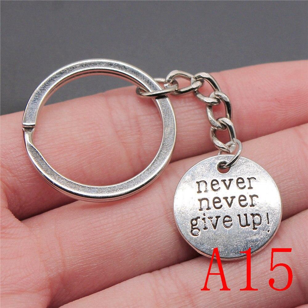 Buy Simple Round Plate Key Chain Parts Designer Keychain Keyring Car at