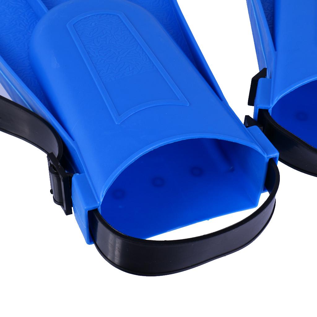 Rubber Swim Training Flippers for Men, Women , Short Swimming