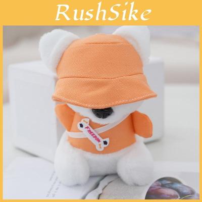 Charming Dog Plush Keychain For Couples Adorable Stuffed Animal Bag Charm
